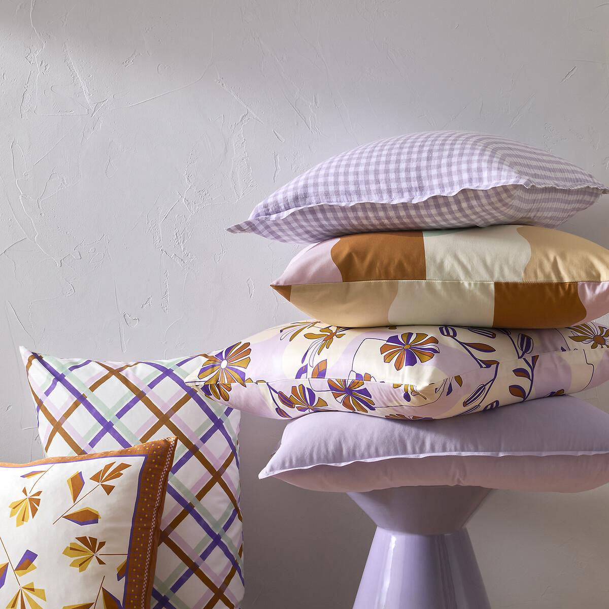 Biela Floral Silk/Cotton Satin Pillowcase – image 9