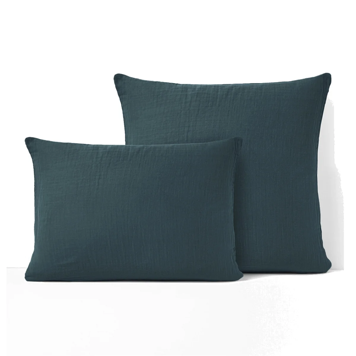 Kumla Plain 100% Cotton Muslin Pillowcase – image 1