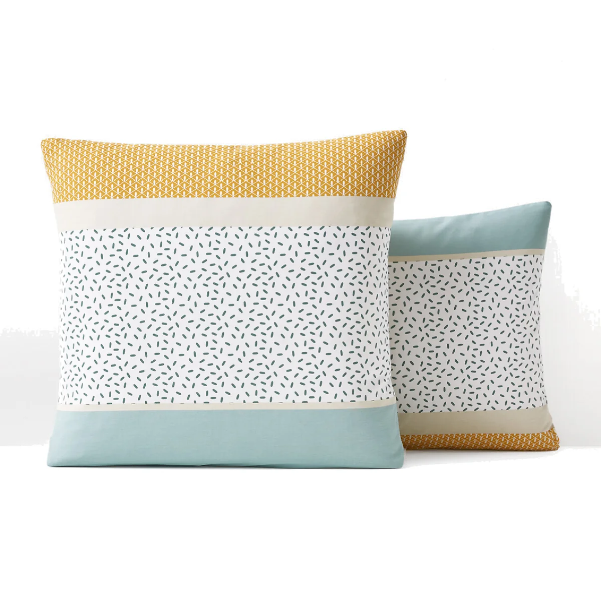 Happy Stripes and Spots 100% Cotton Pillowcase – image 1