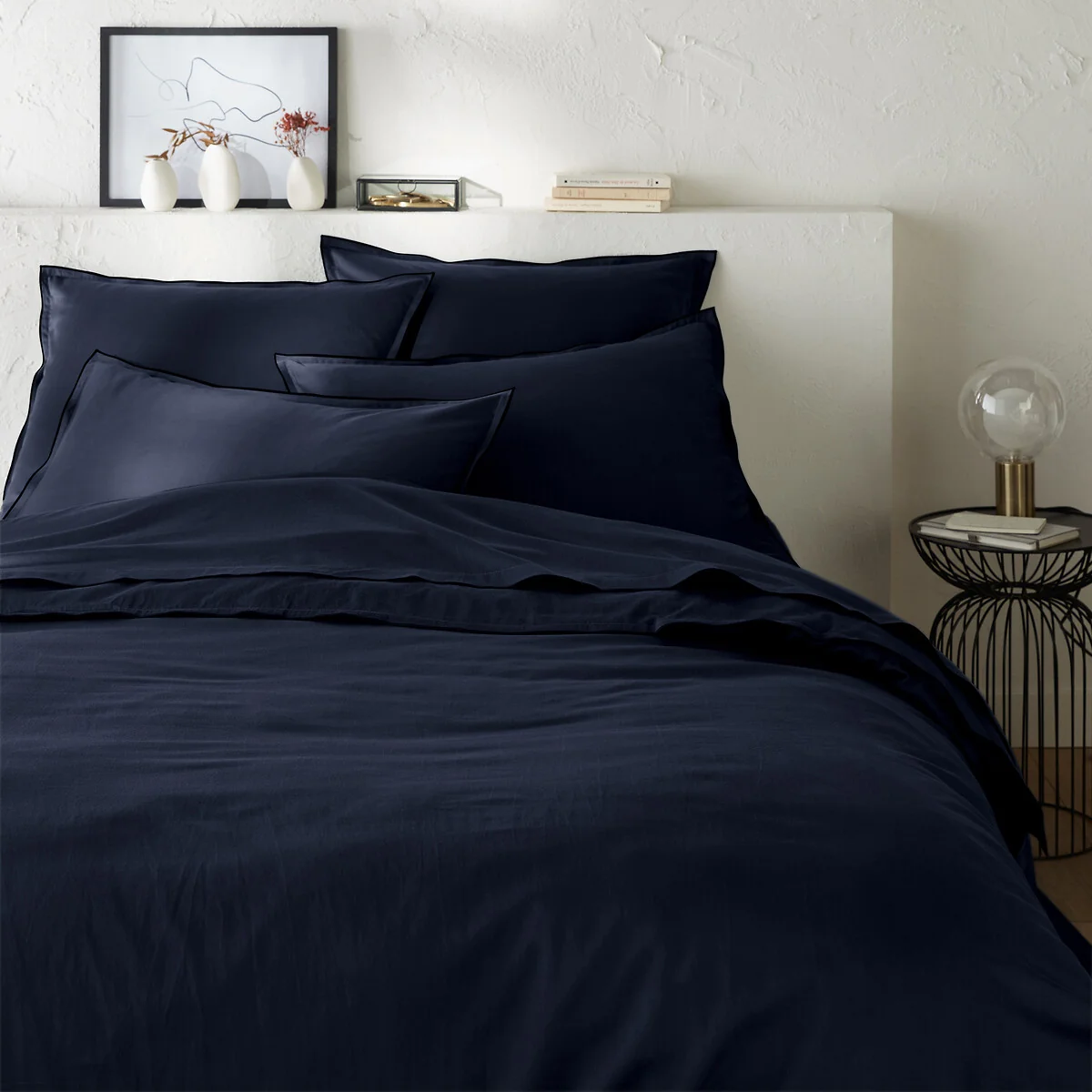 Victor Plain Washed Cotton Satin 300 Thread Count Pillowcase – image 2