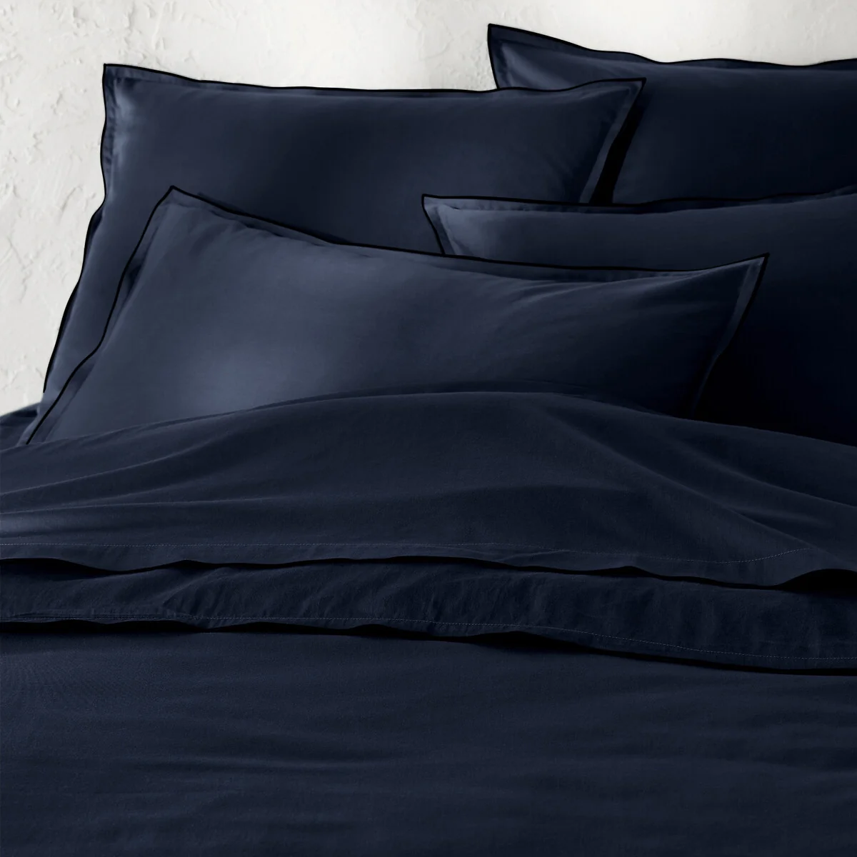 Victor Plain Washed Cotton Satin 300 Thread Count Pillowcase – image 3