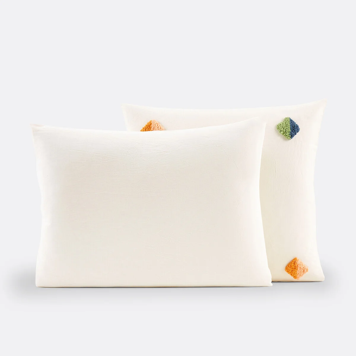 Mentilla Tufted Diamond 100% Cotton Pillowcase – image 6