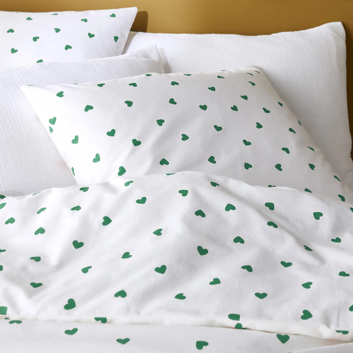 Scacco Pillowcase in 50% Recycled Cotton – image 2