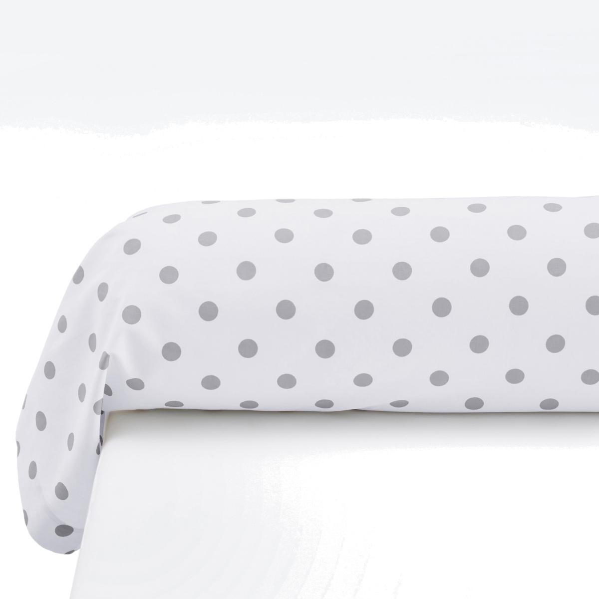 Clarisse Polka Dot Cotton Bolster Case – image 1