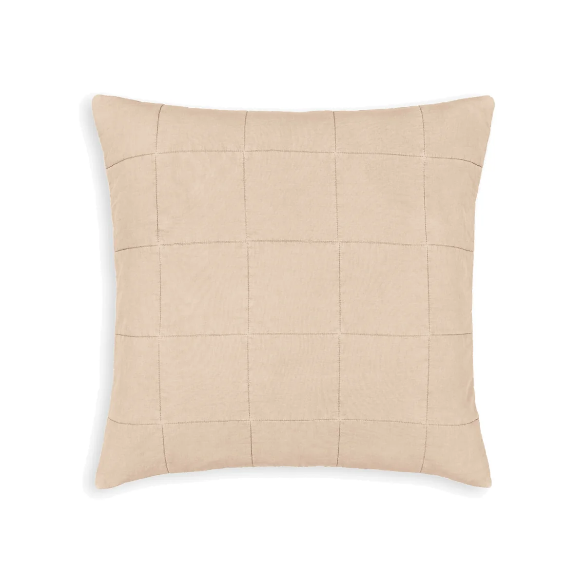 Sparrow Checked 100% Washed Cotton Pillowcase – image 1