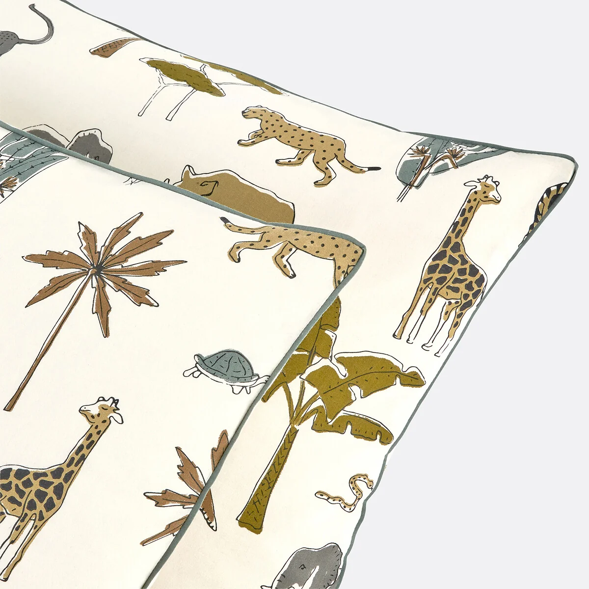 Papangue Jungle 100% Cotton Pillowcase – image 3