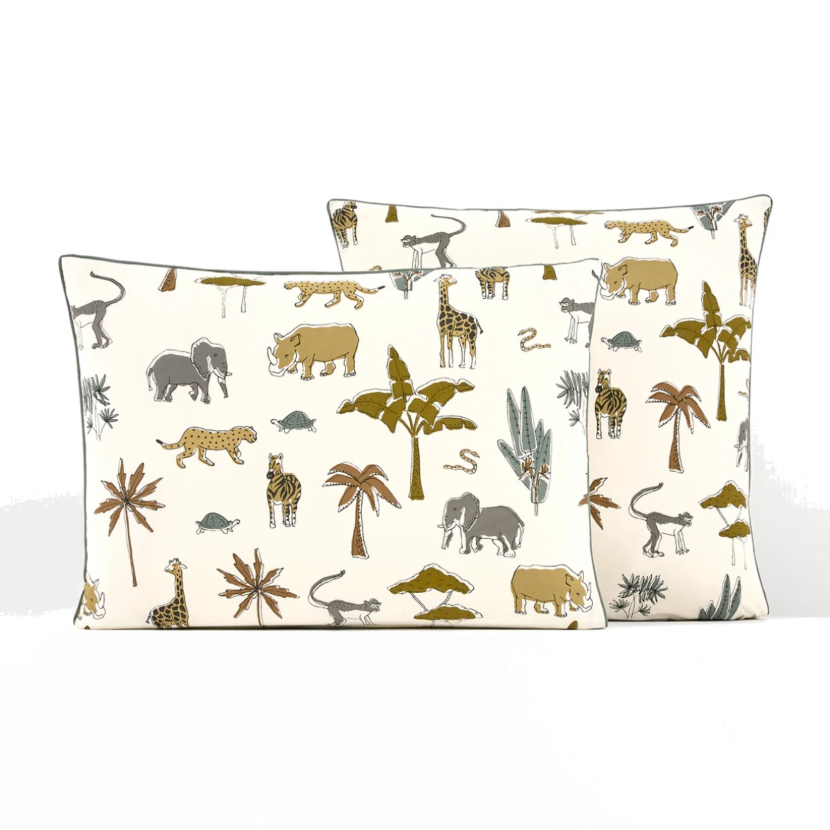 Papangue Jungle 100% Cotton Pillowcase – image 1