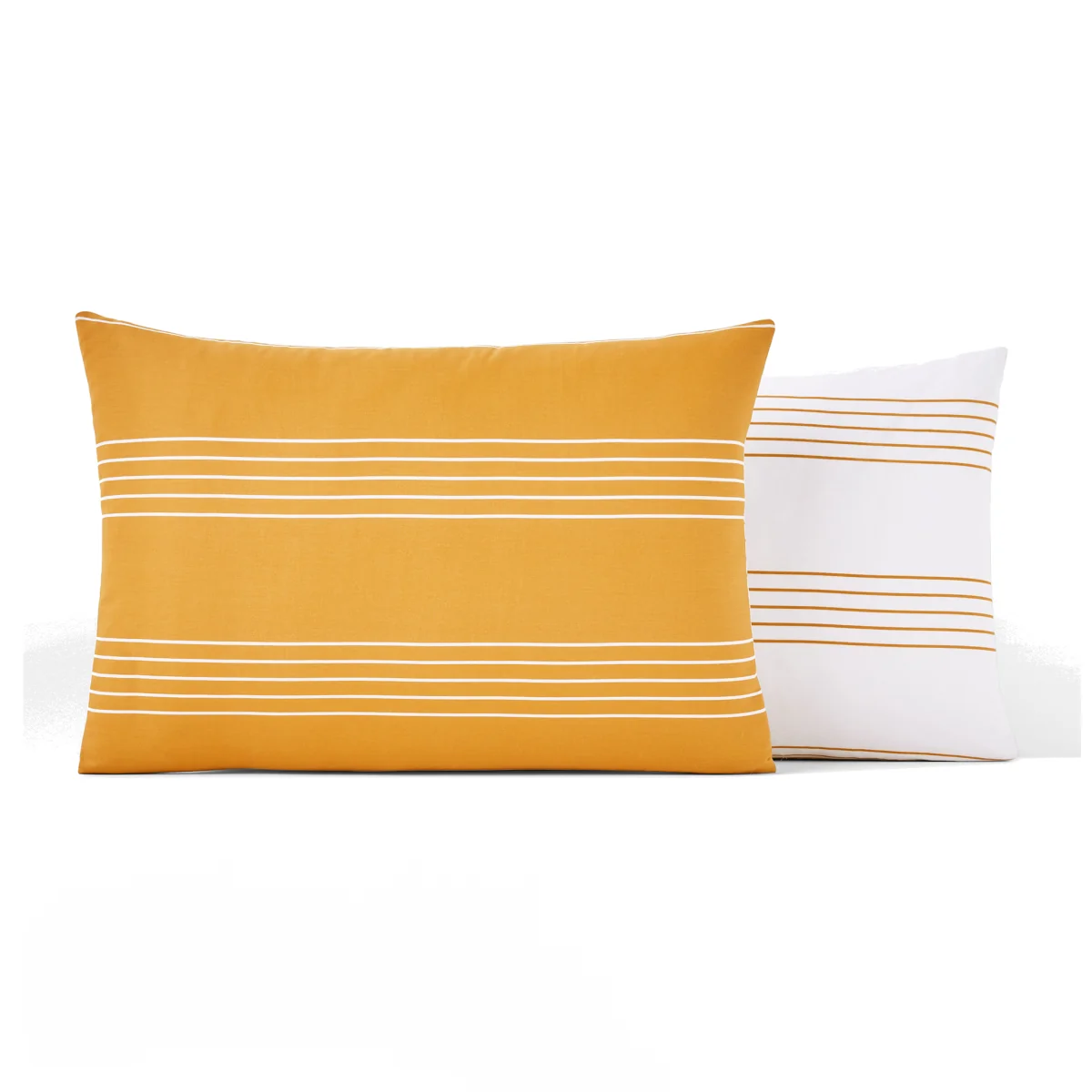Horizon Striped 100% Cotton Pillowcase – image 1