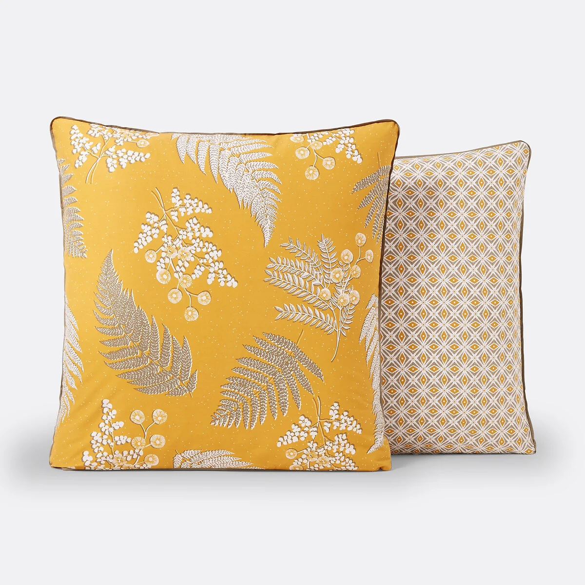 Fougère Vintage Floral 100% Cotton Percale 200 Thread Count Pillowcase – image 3