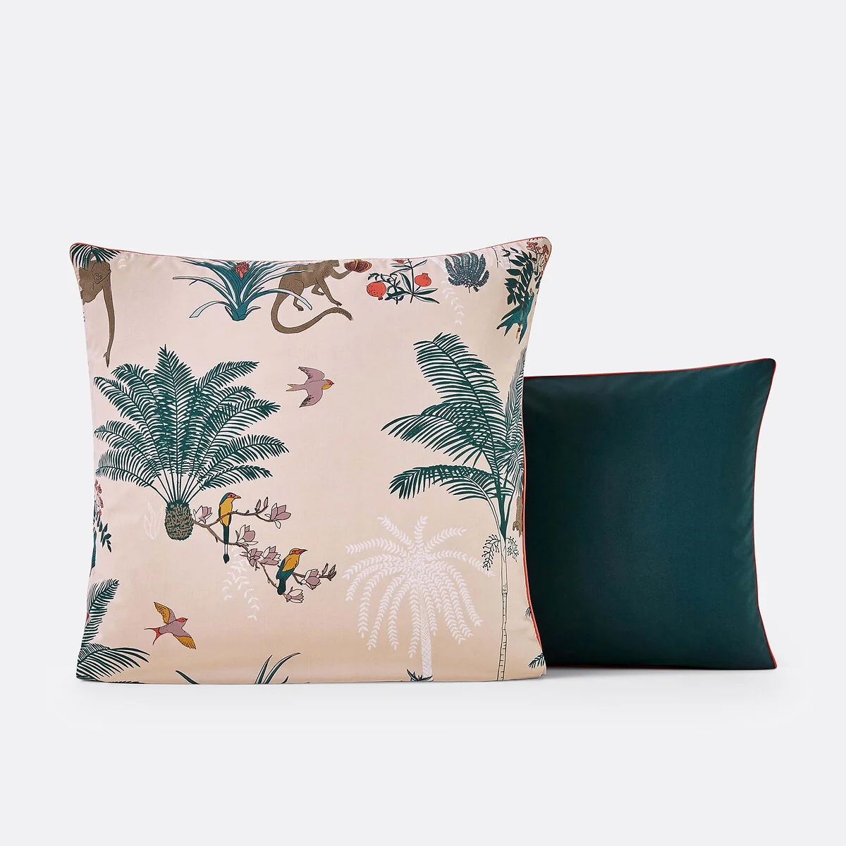 Carmen Jungle Animal 100% Cotton Percale 200 Thread Count Pillowcase – image 2