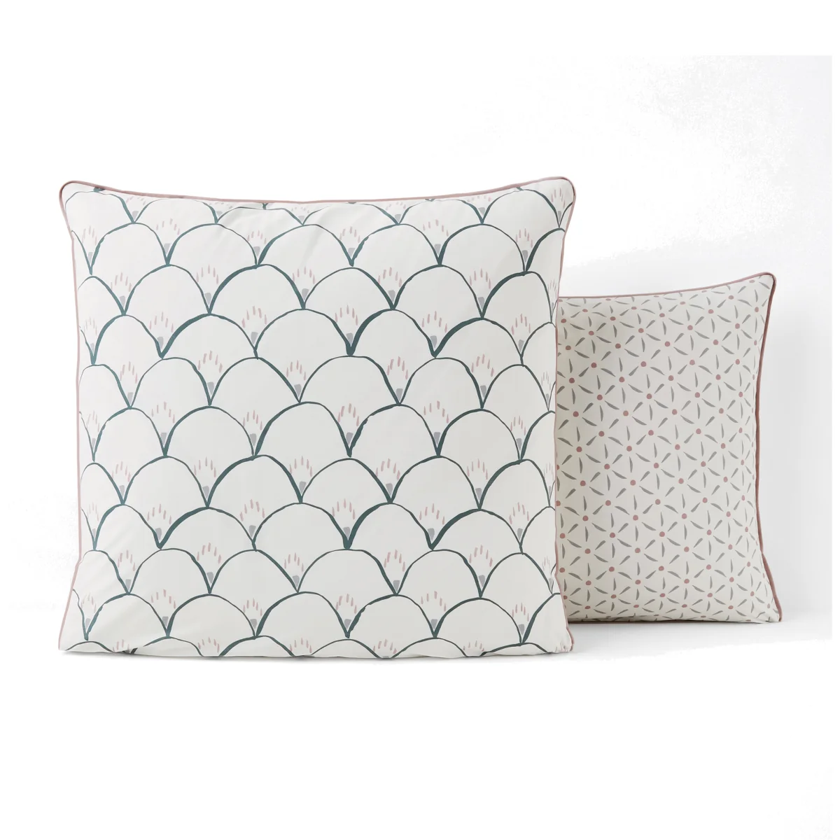 Elka Scales 100% Cotton Percale 200 Thread Count Pillowcase – image 1
