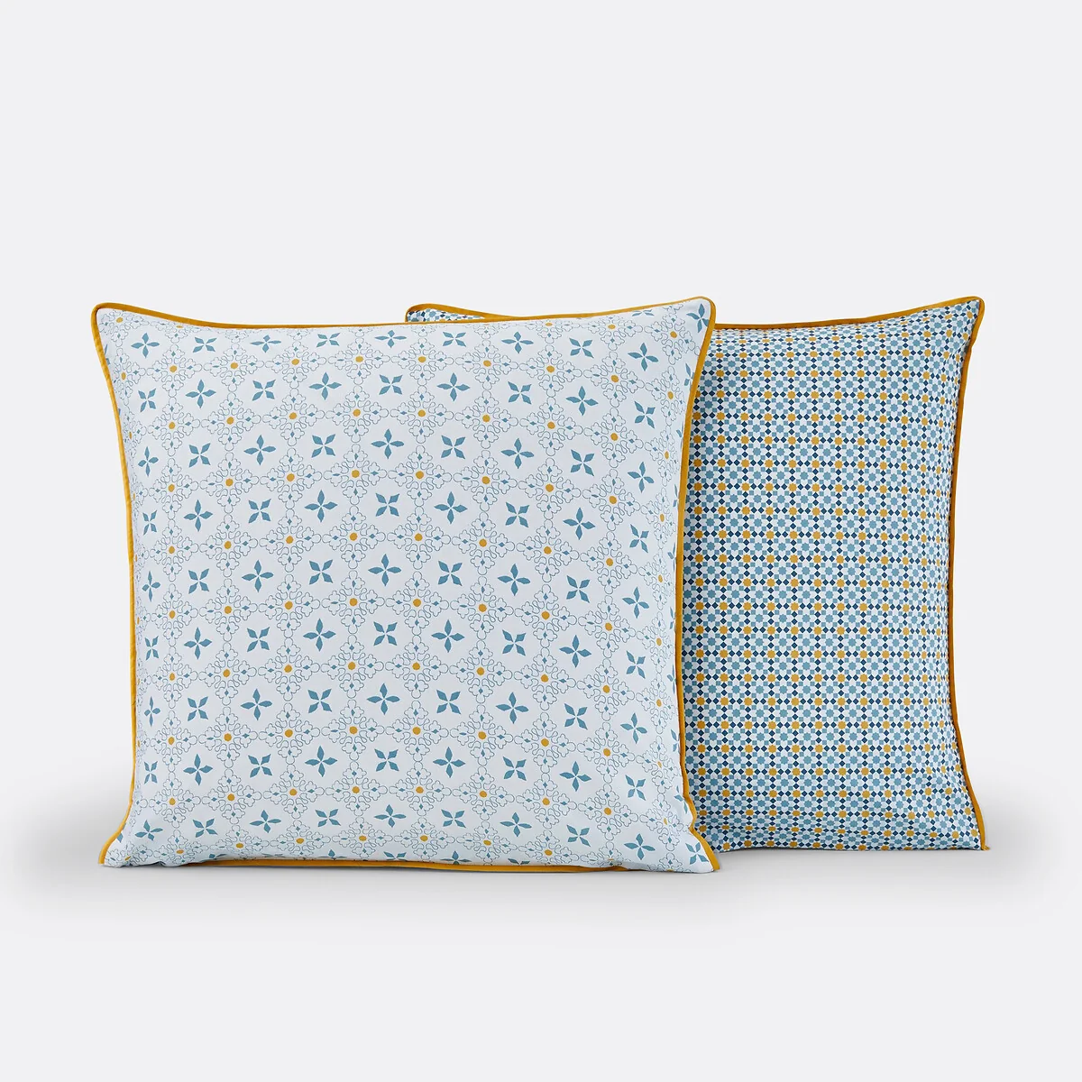 Teyben Floral Tile 100% Cotton Pillowcase – image 3