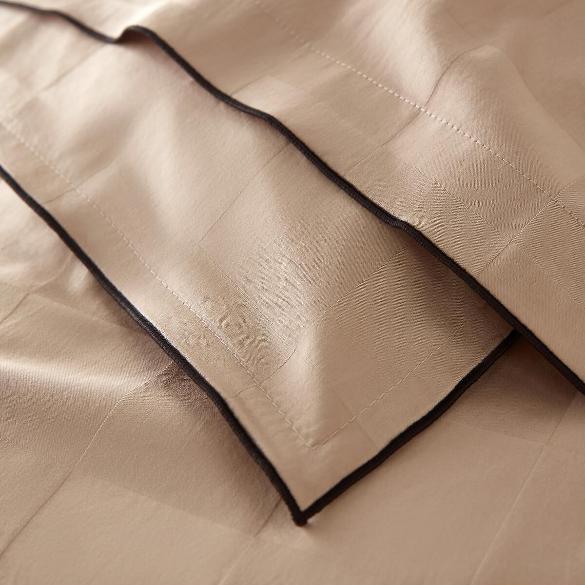 Victor Checkerboard 100% Washed Cotton Satin 300 Thread Count Pillowcase – image 5