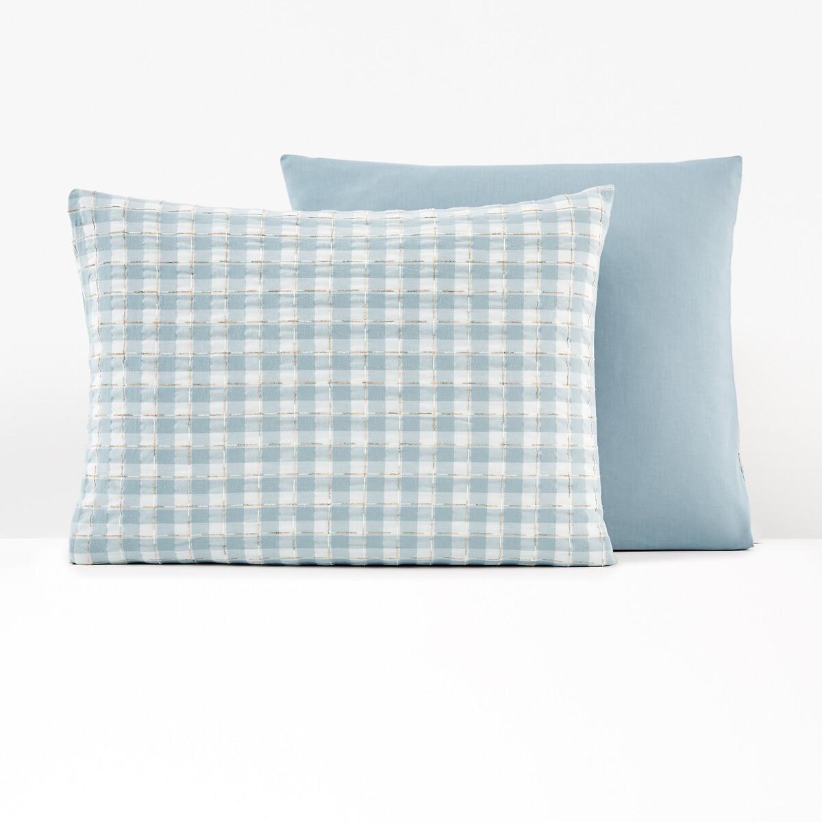 Camilien Checked Polycotton Pillowcase – image 2
