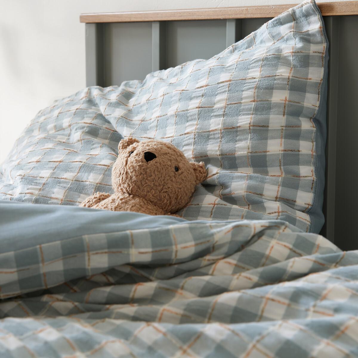 Camilien Checked Polycotton Pillowcase – image 5
