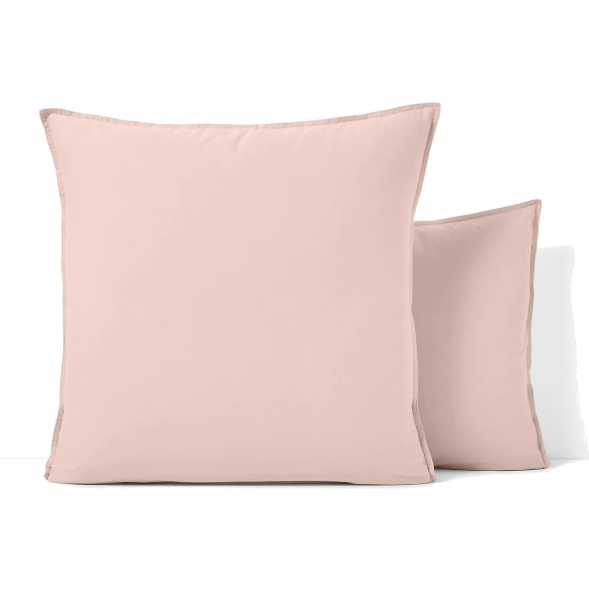 Scenario Plain 100% Washed Cotton Pillowcase – image 1