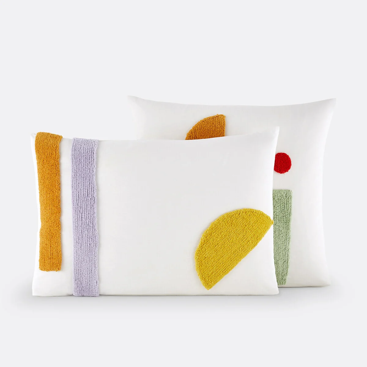 Alvros Graphic Tufted 100% Cotton Pillowcase – image 2