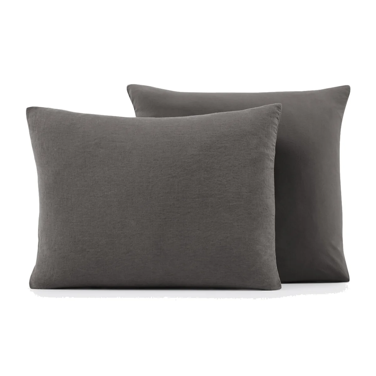 Annaba Two-Sided Washed Linen & Cotton Pillowcase – image 1