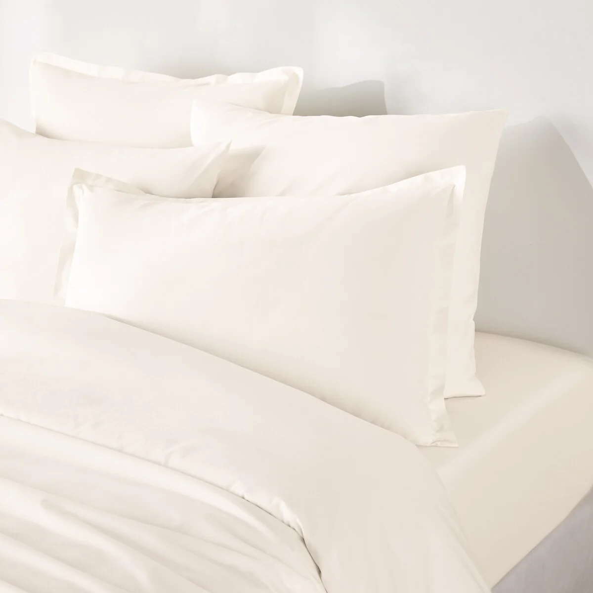 Best Quality Plain 100% Cotton Percale 200 Thread Count Pillowcase – image 5