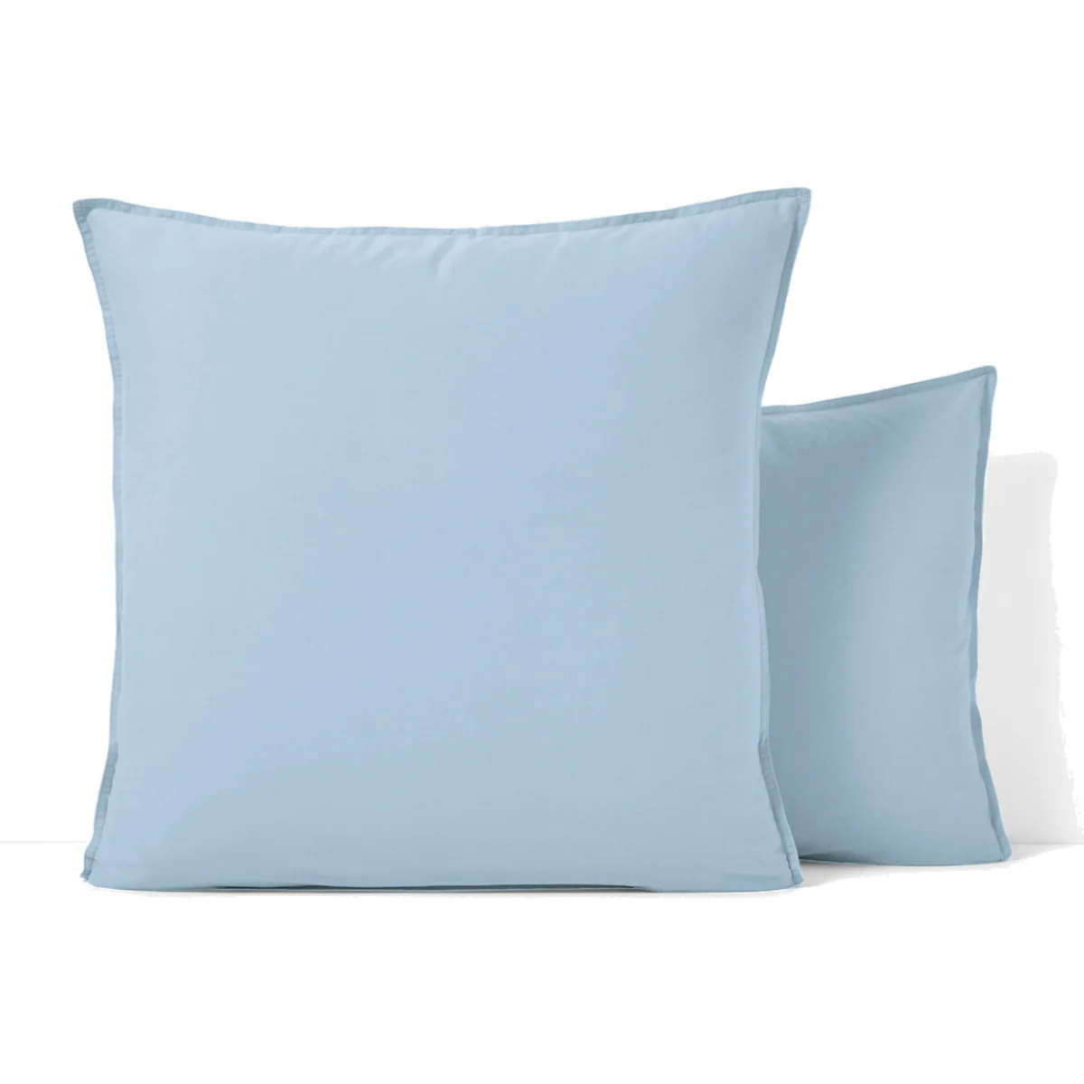 Scenario Plain 100% Washed Cotton Pillowcase – image 1