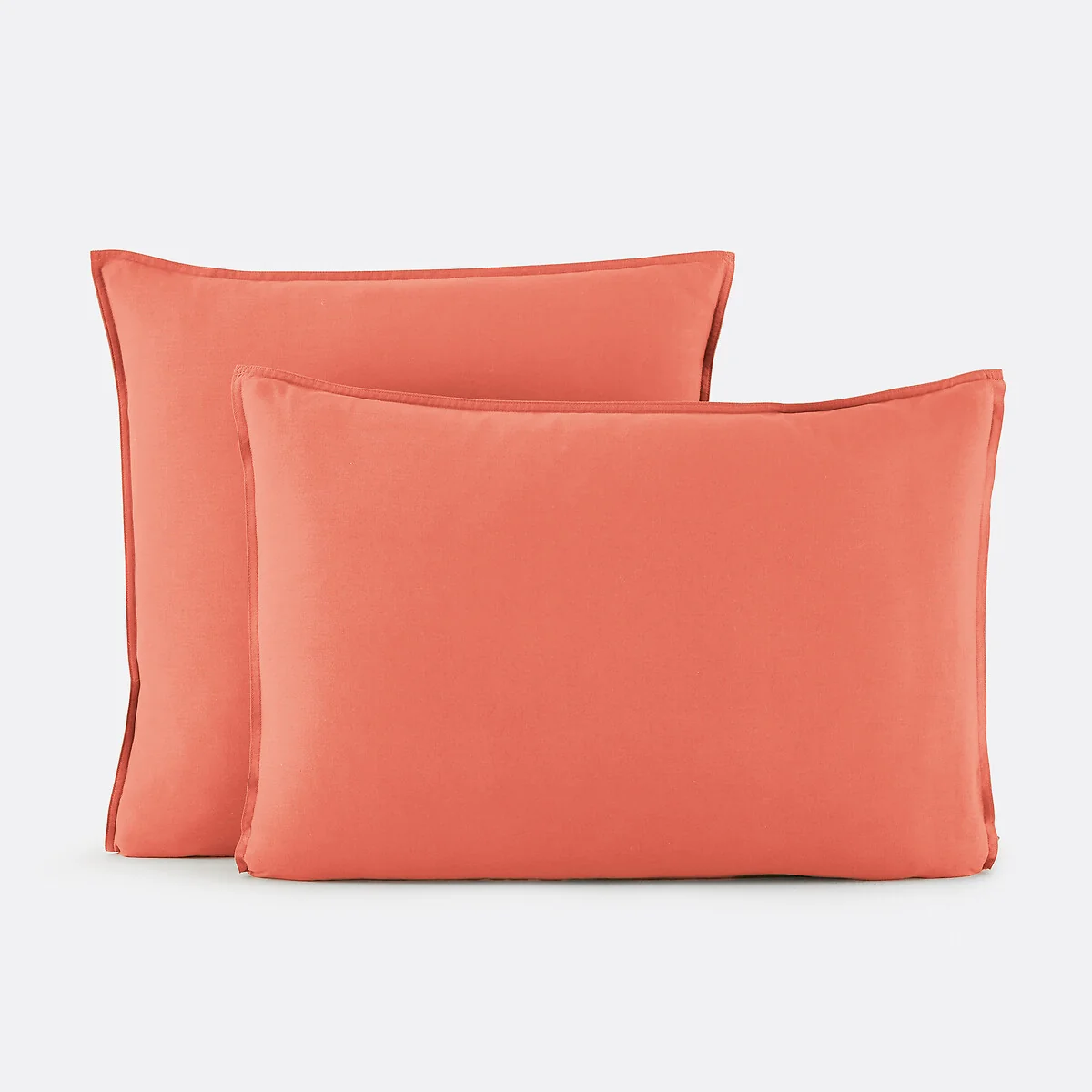 Scenario Plain 100% Washed Cotton Pillowcase – image 2