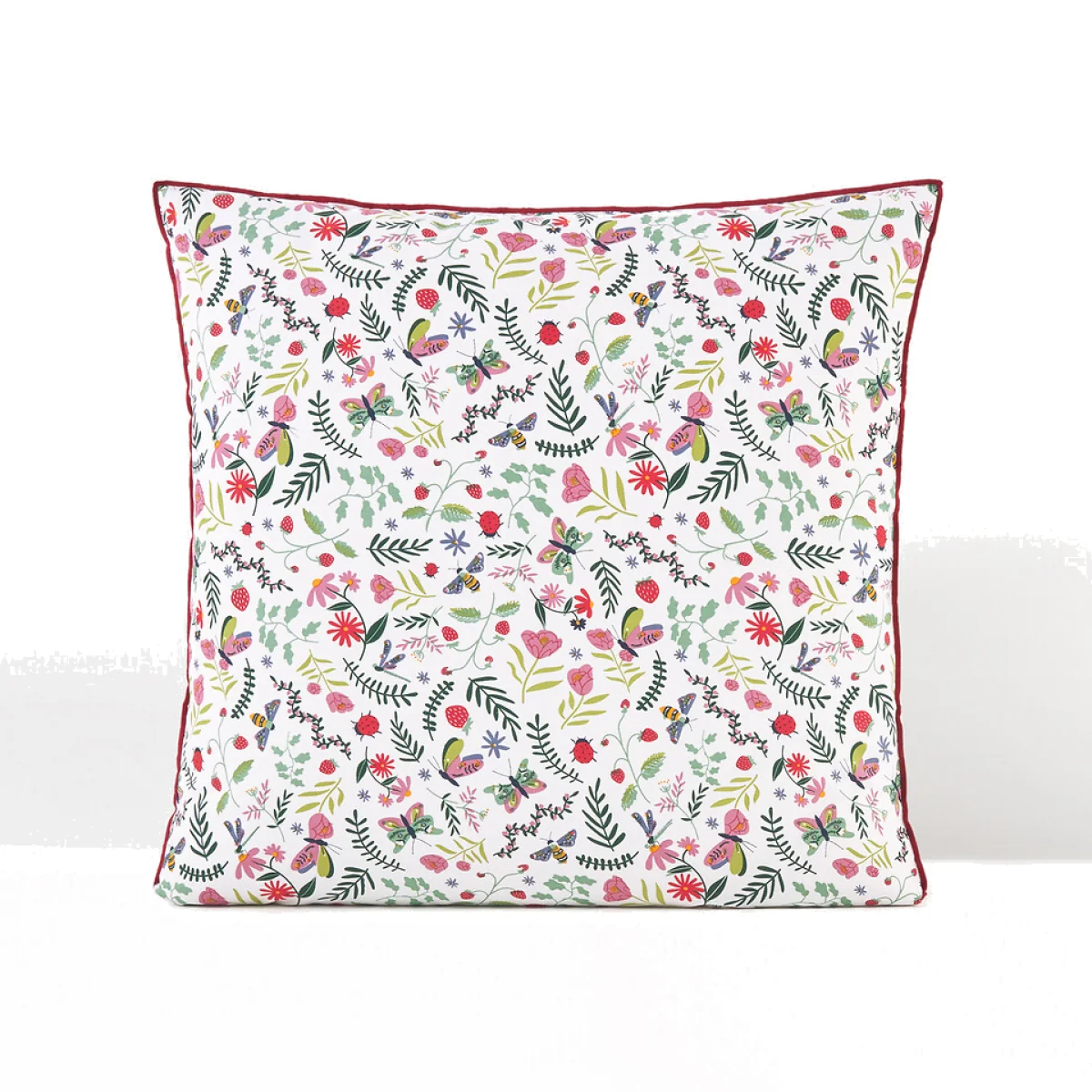 Fraize Floral Cotton Pillowcase – image 1