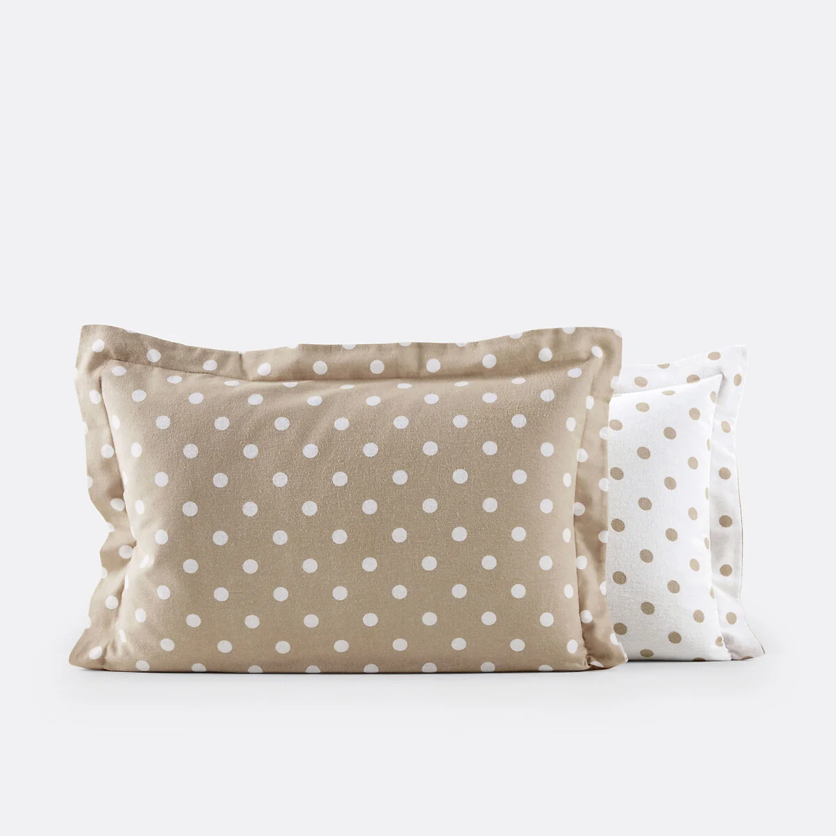 Clarisse Polka Dot 100% Cotton Flannel Pillowcase – image 4
