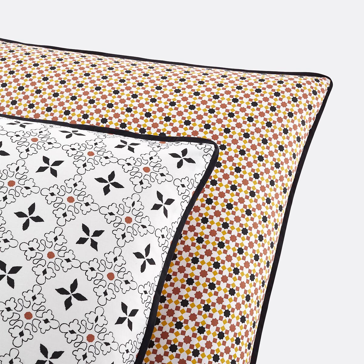 Teyben Tiled Cotton Pillowcase – image 4