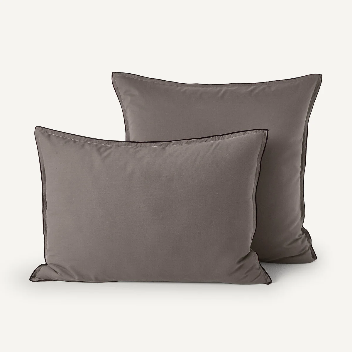 Plain 100% Organic Washed Cotton Muslin 400 Thread Count Pillowcase – image 2