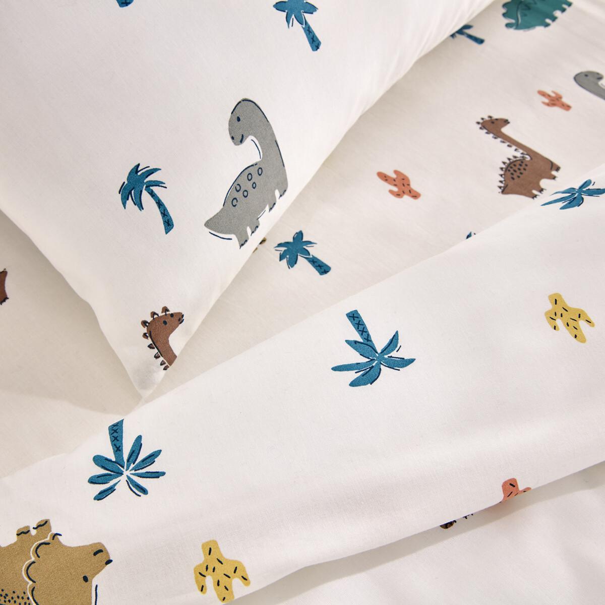 Dino Pop Cotton Pillowcase – image 3