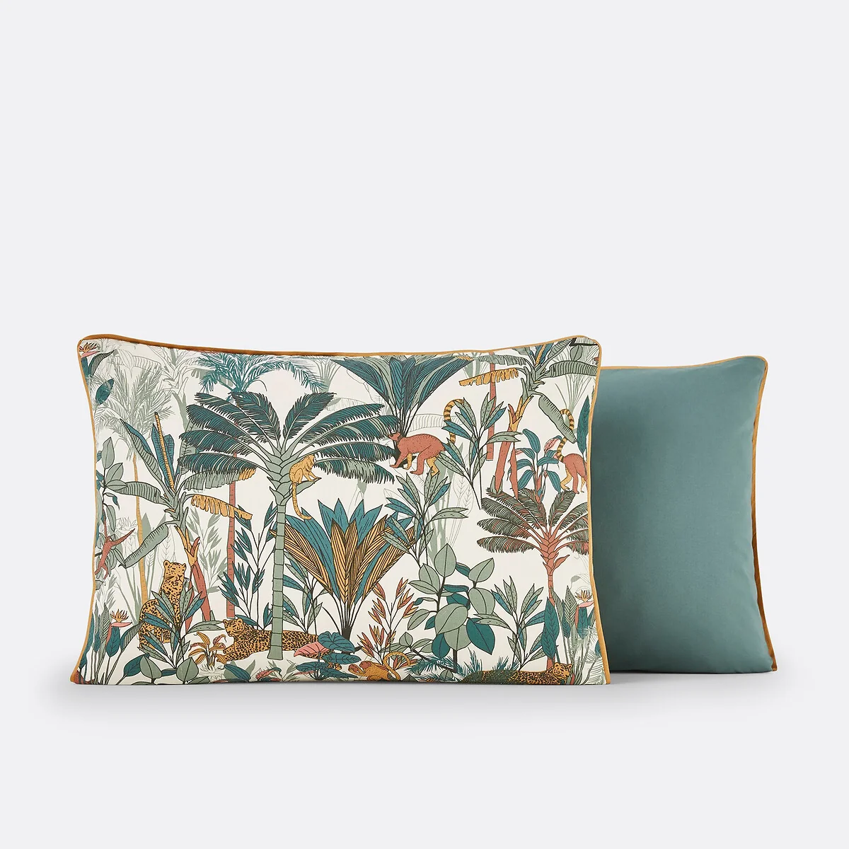 Saraya Exotic Jungle 100% Cotton Percale 200 Thread Count Pillowcase – image 4