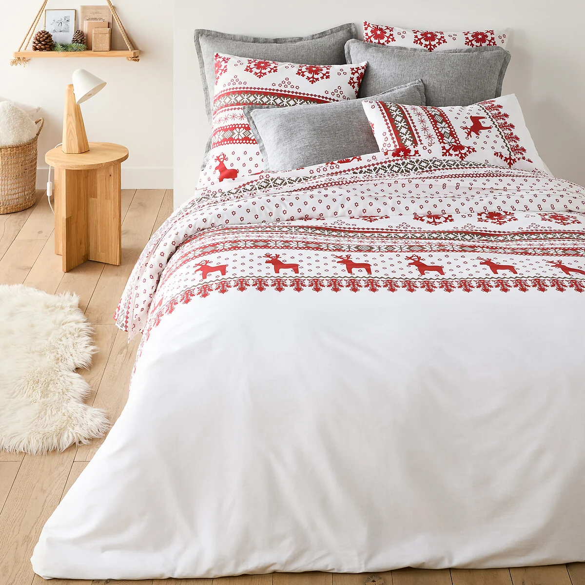 Ovelis Winter Print 100% Cotton Pillowcase – image 4