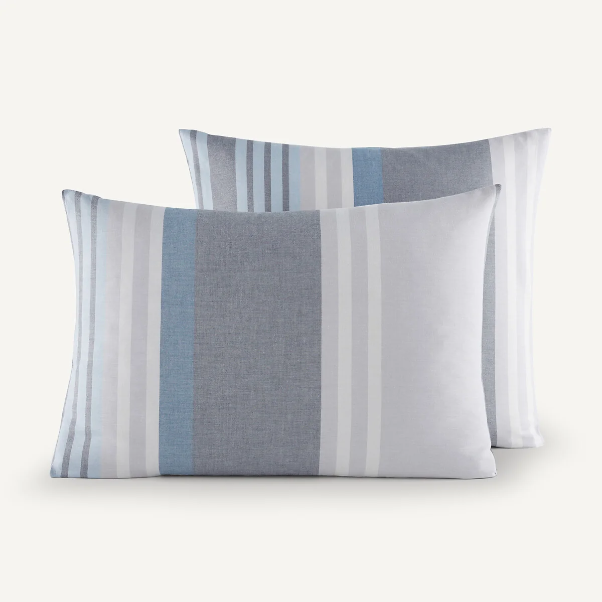 Acoledor Striped 100% Organic Cotton Percale 200 Thread Count Pillowcase – image 2