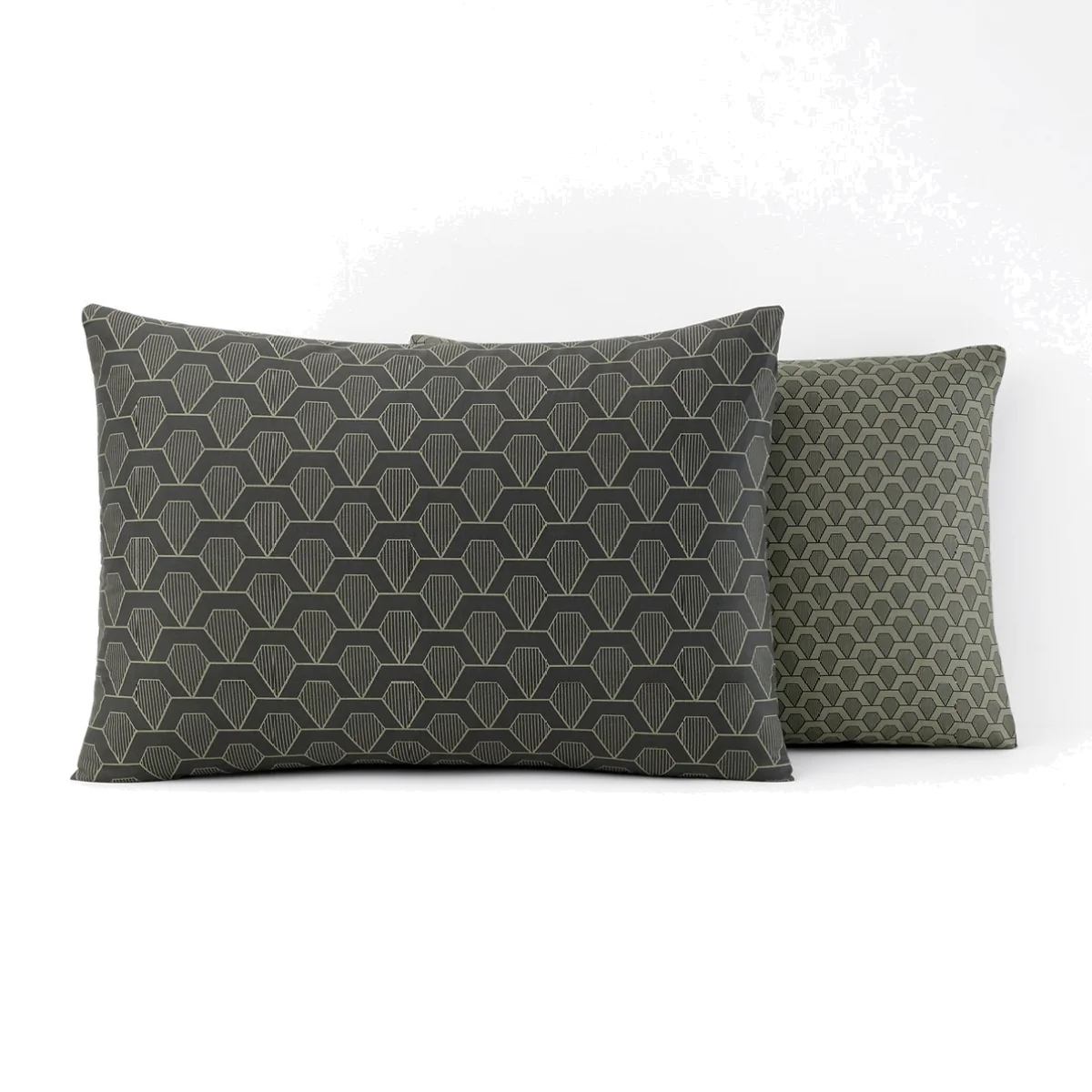 Jacob Geometric 100% Cotton Satin 200 Thread Count Pillowcase – image 1