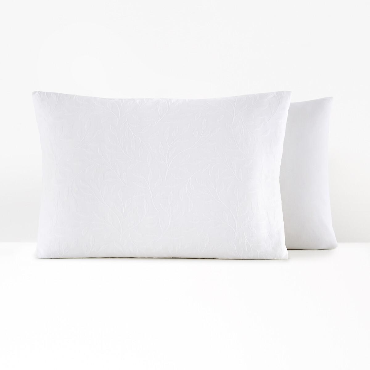 Miren Natural 100% Cotton Jacquard Pillowcase – image 3