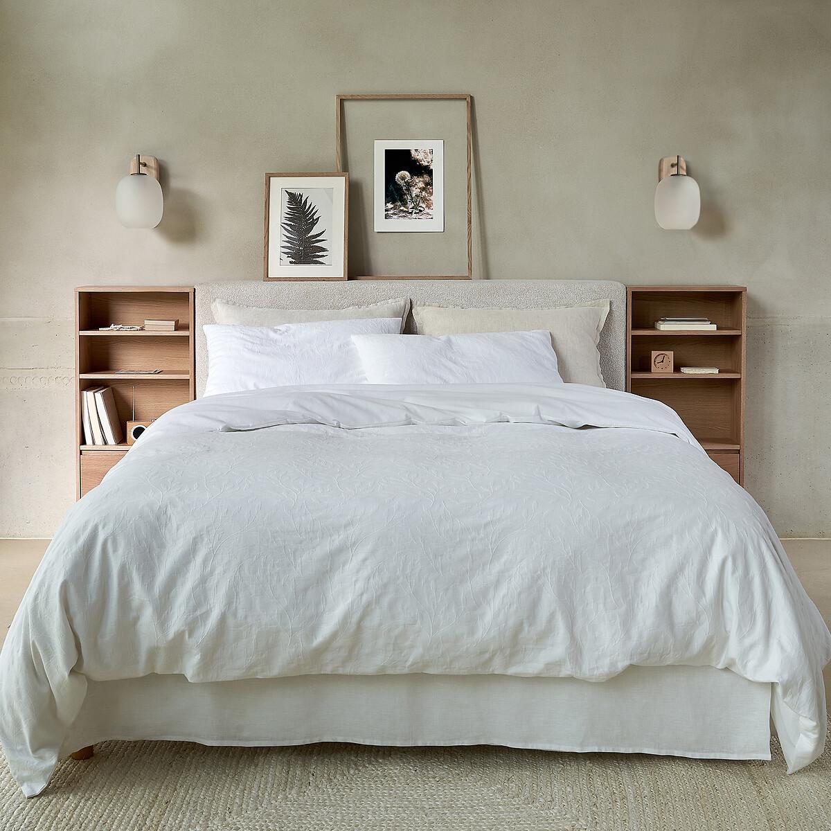 Miren Natural 100% Cotton Jacquard Pillowcase – image 4