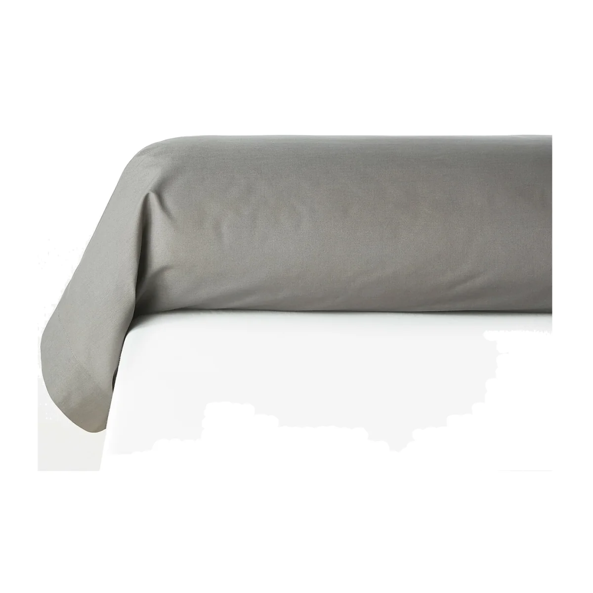 Scenario Plain Polycotton Bolster Pillowcase – image 1