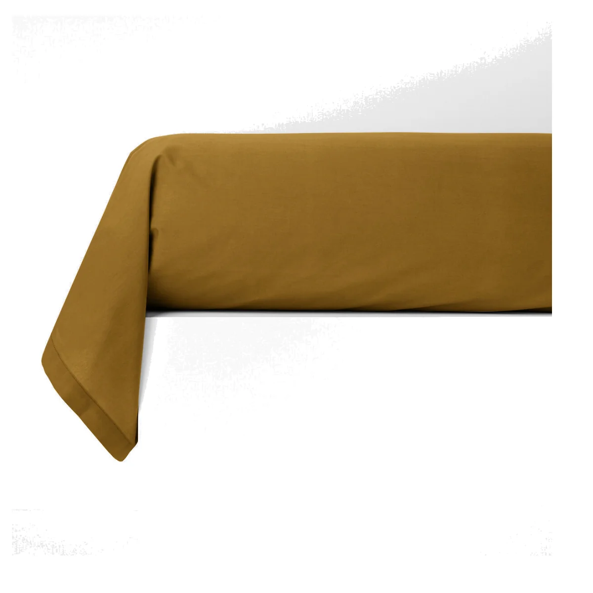 Best Quality Plain 100% Cotton Percale 200 Thread Count Bolster Pillowcase – image 1