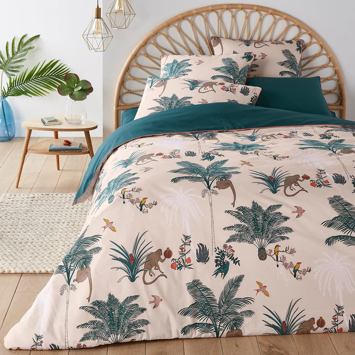 Carmen Jungle Animal 100% Cotton Percale 200 Thread Count Pillowcase – image 5