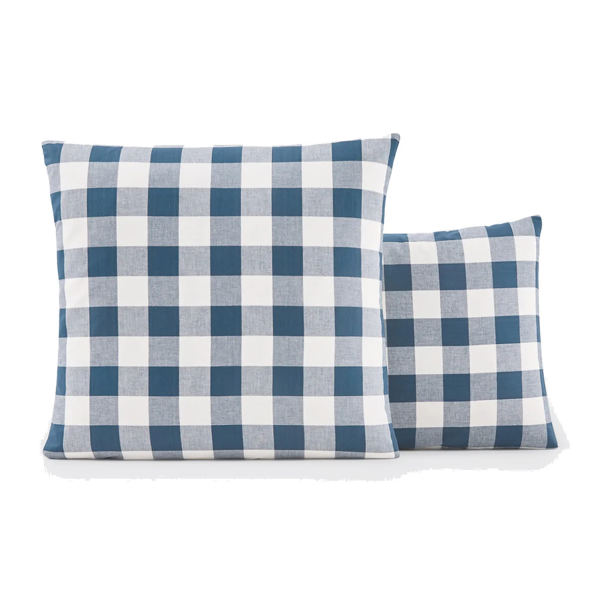 Aveiro Checked Gingham 100% Cotton Pillowcase – image 1