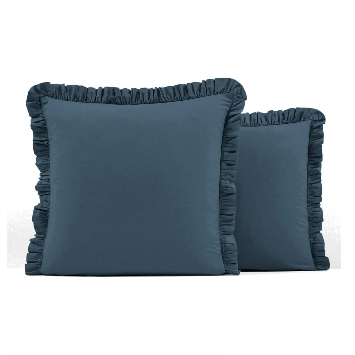 Ruffle 100% Washed Cotton Pillowcase – image 1