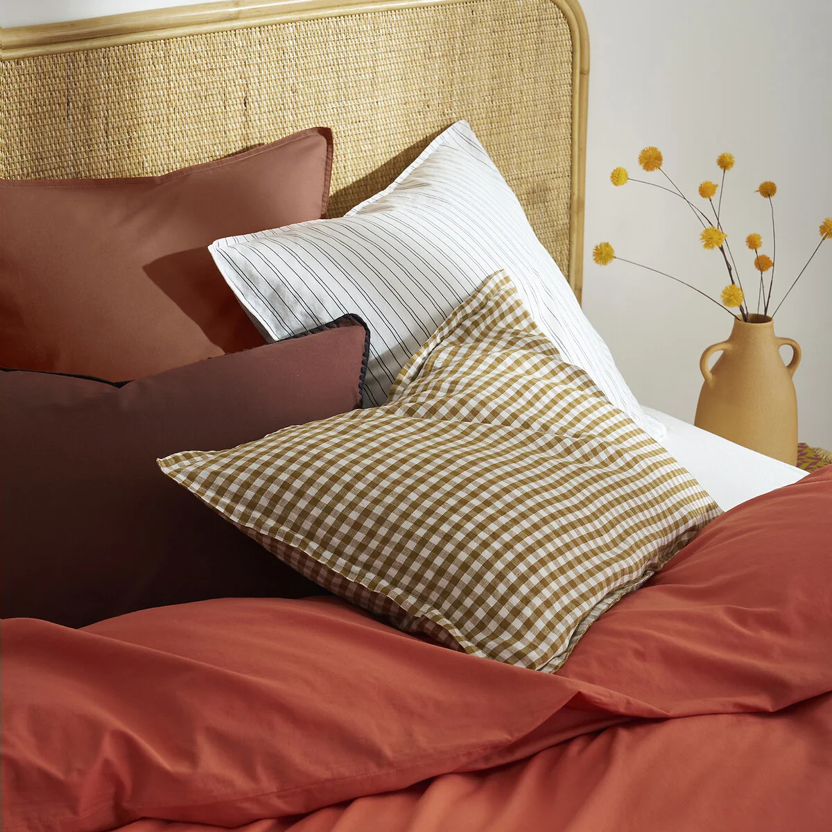 Scenario Plain 100% Washed Cotton Pillowcase – image 8