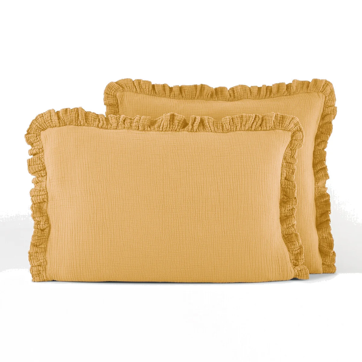 Kumla Plain 100% Cotton Muslin Pillowcase – image 1