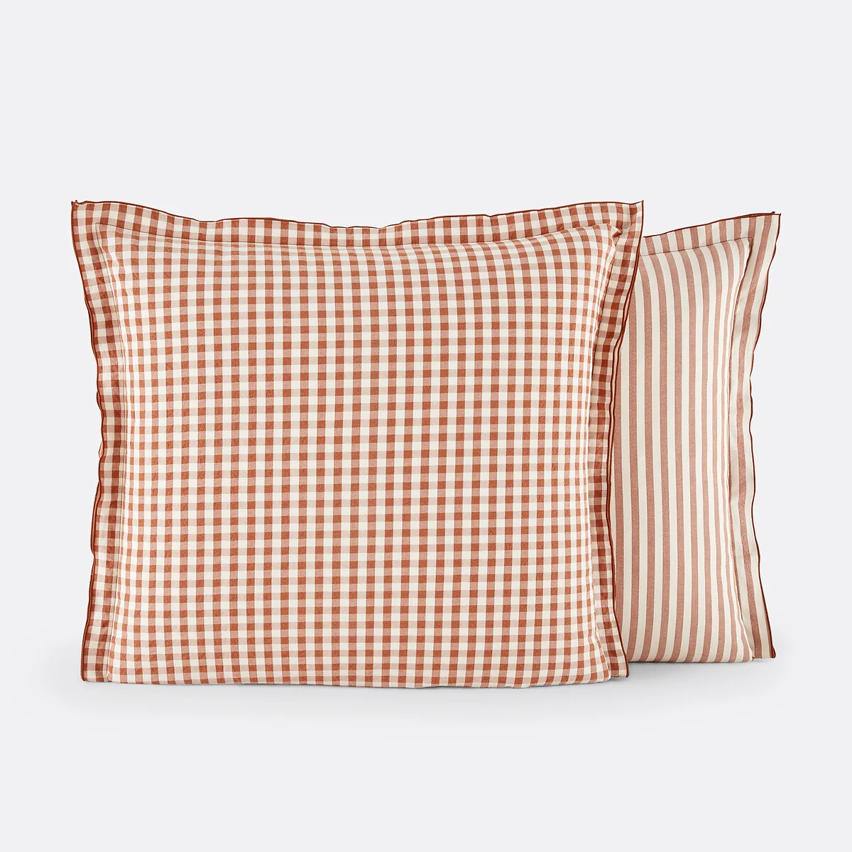 Cottage Checked 100% Cotton Seersucker Pillowcase – image 3