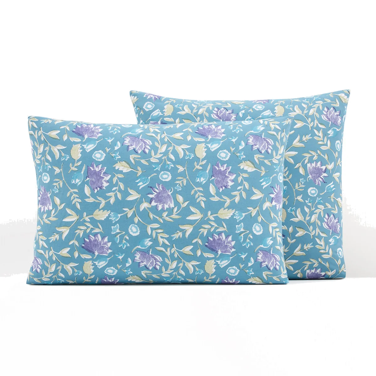 Betsy Floral 100% Washed Cotton Pillowcase – image 1