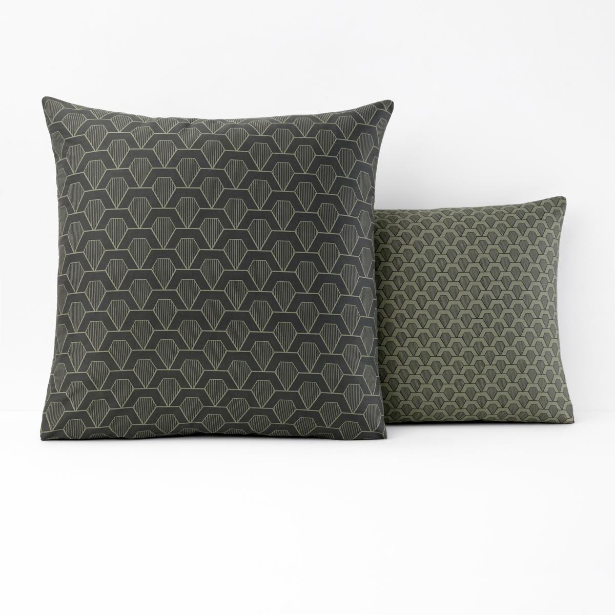 Jacob Cotton Satin Geometric Print Pillowcase – image 2