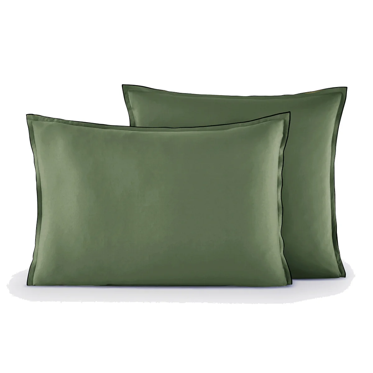 Victor Plain Washed Cotton Satin 300 Thread Count Pillowcase – image 1