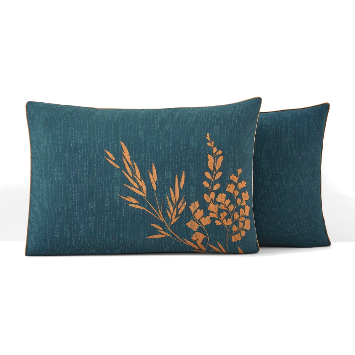 Izumi Floral 100% Cotton Percale 200 Thread Count Pillowcase – image 1