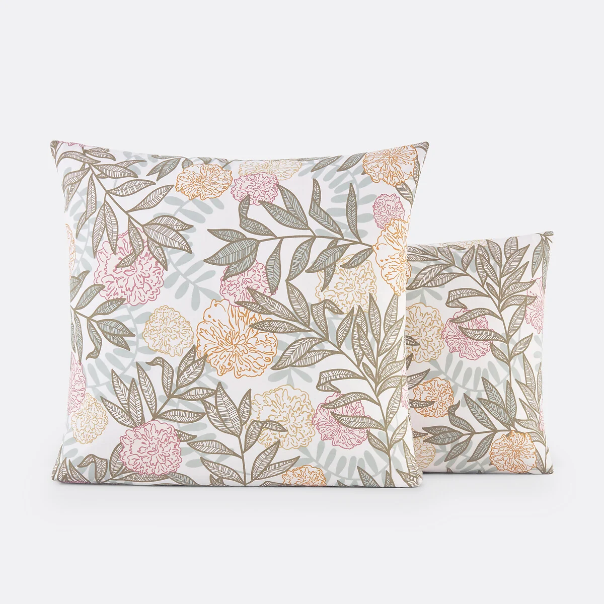 Dolce Floral 100% Cotton Percale 200 Thread Count Pillowcase – image 2