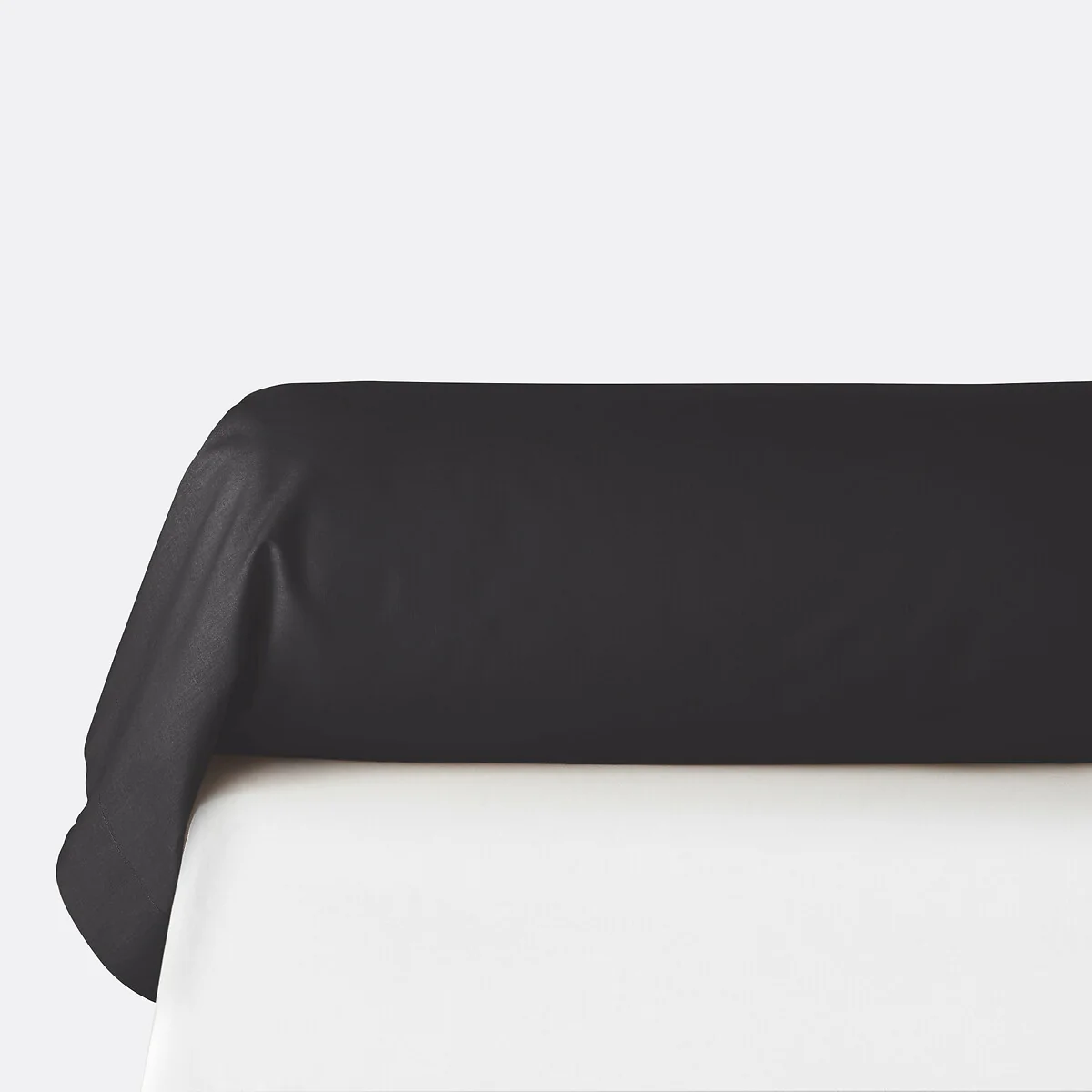 Scenario Plain Polycotton Bolster Pillowcase – image 1